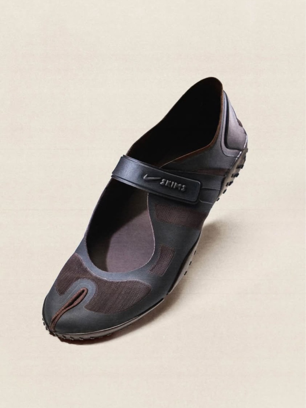 Nike x skims black Mary Jane-Style Athletic Shoe